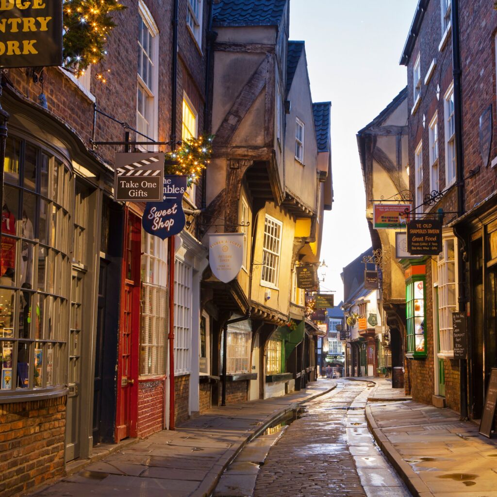 The Shambles, York, UK.