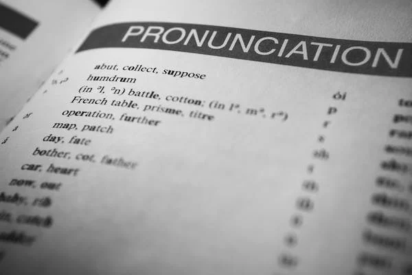 English pronunciation